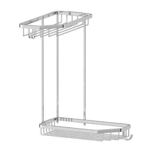 Угловая двухъярусная полочка-решетка FBS RYN 013 арт. 1070139