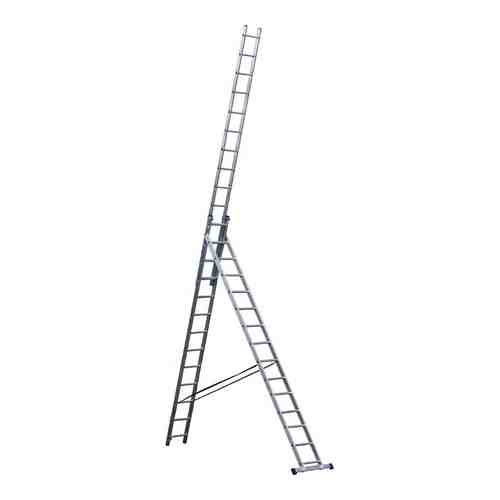 Усиленная универсальная трехсекционная лестница STAIRS ТТ-01-00612 арт. 2040237