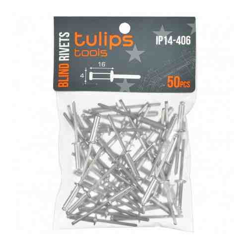 Вытяжные заклепки Tulips Tools 4.0х16 мм 50 шт. арт. 1626788